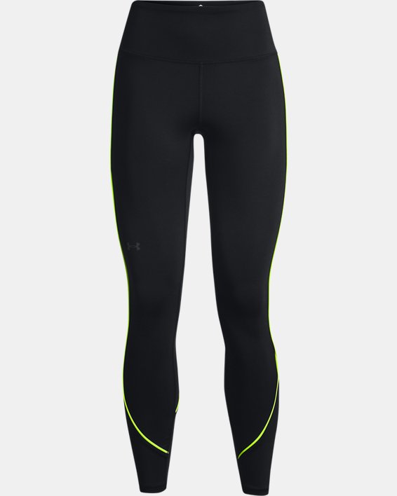 Damen UA RUSH™ Leggings mit Netzstoff und Tasche, Black, pdpMainDesktop image number 5